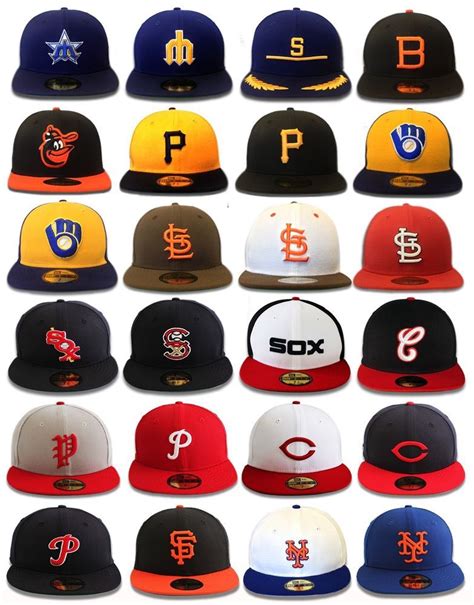 mlb cooperstown hats by new era